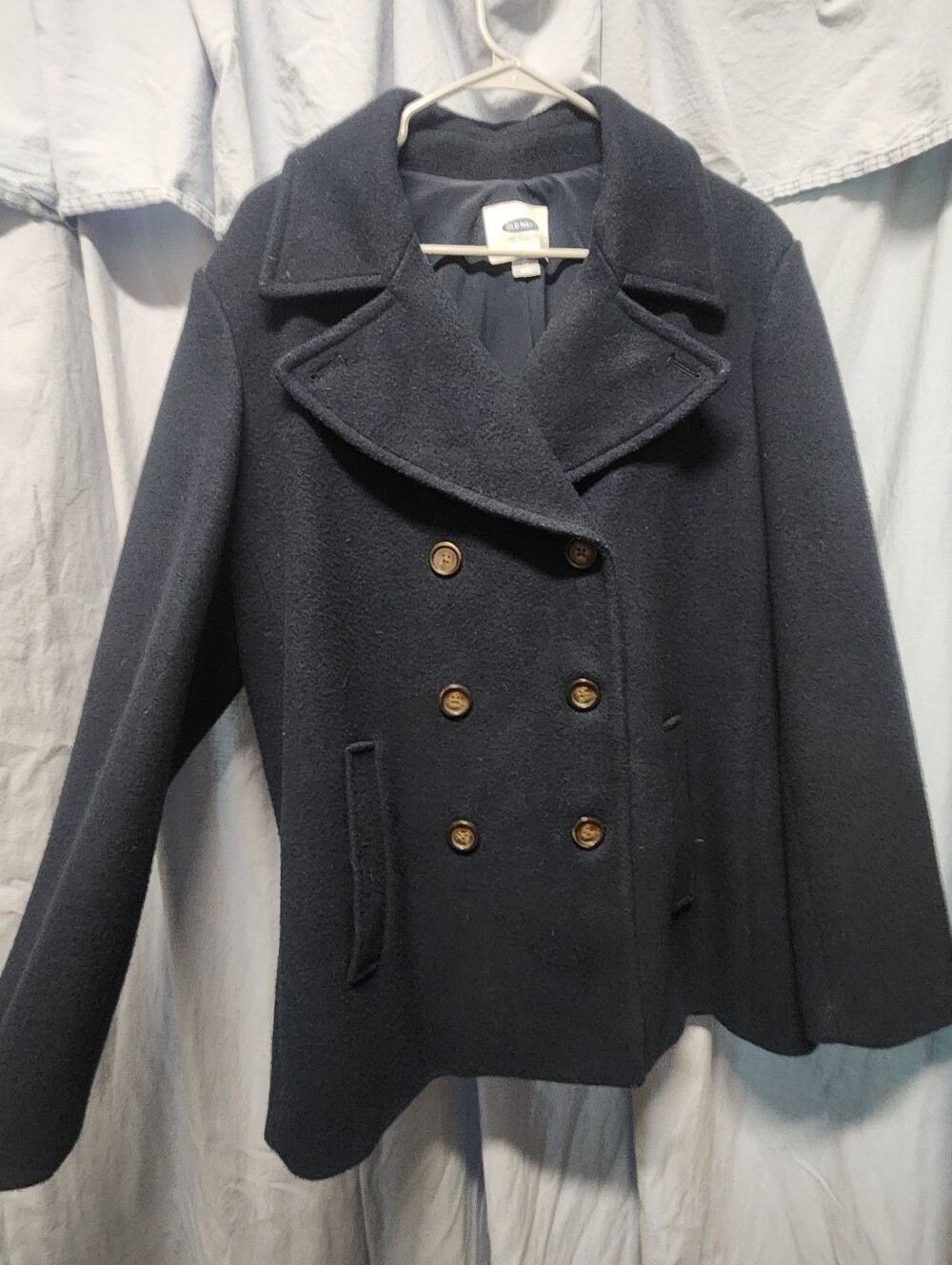 Old Navy Double-Breasted Navy Peacoat